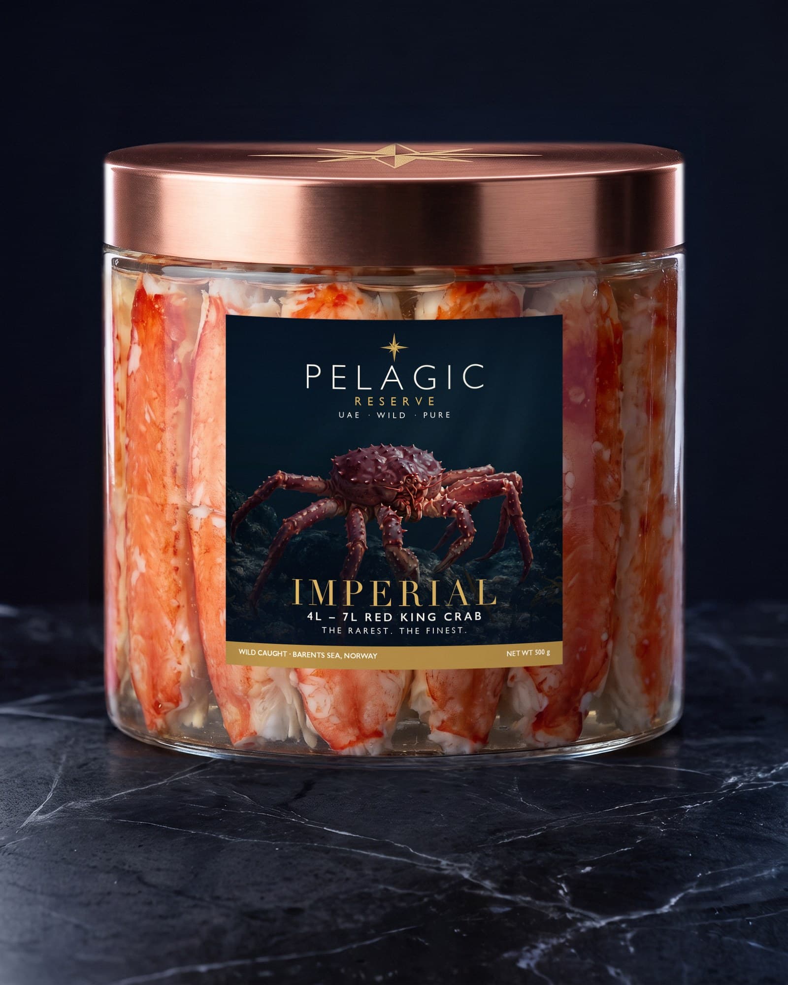 PELAGIC RESERVE Imperial — سرطان البحر الملكي الأحمر ⁦4L – 7L⁩