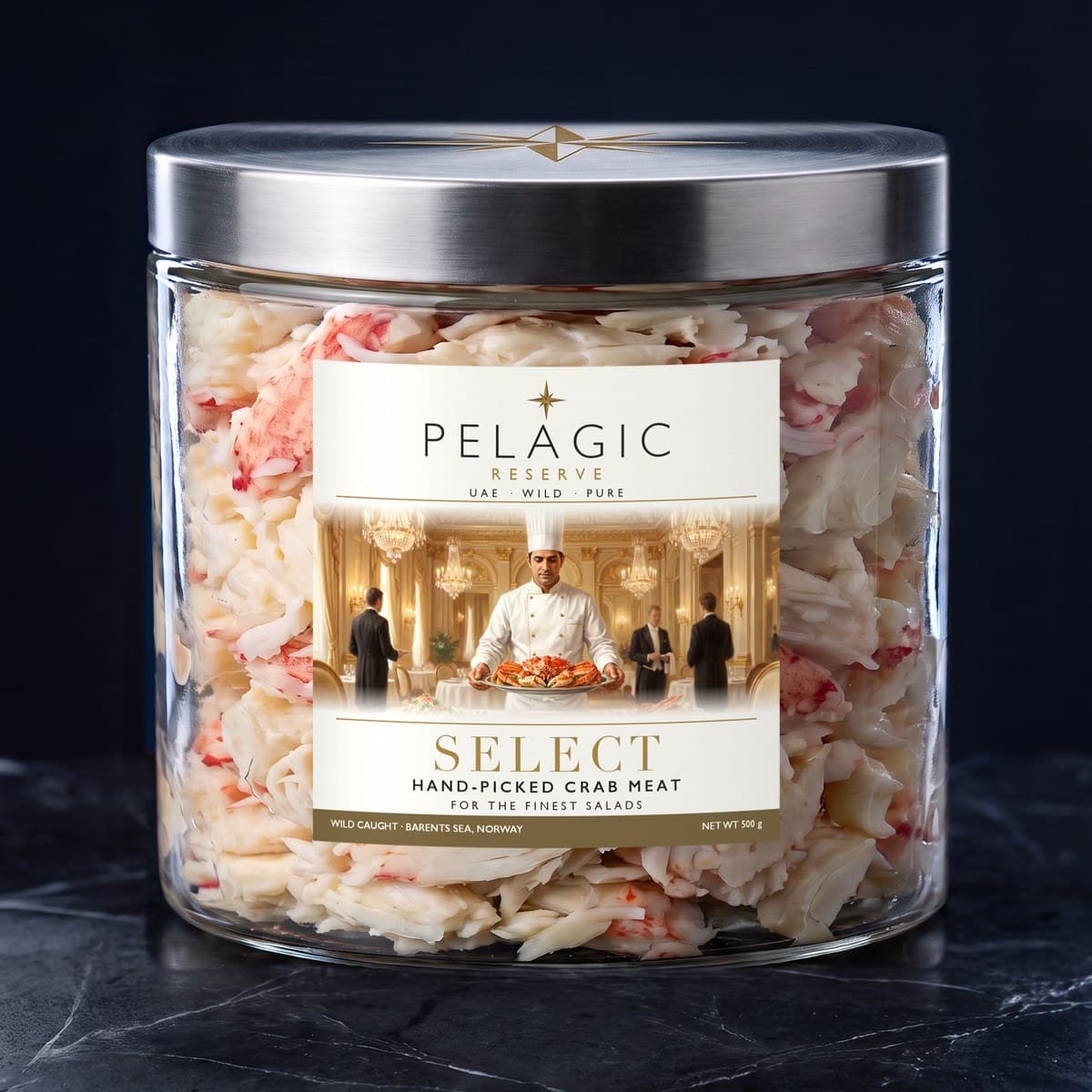 PELAGIC RESERVE Select, Glas zu 500 g (Illustration)