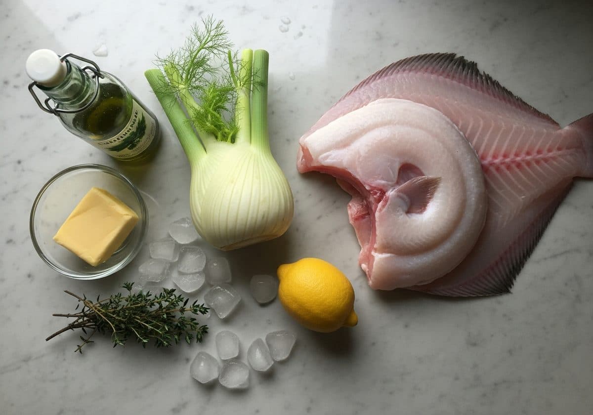 The raw ingredients for The Biscay as they arrive in the box