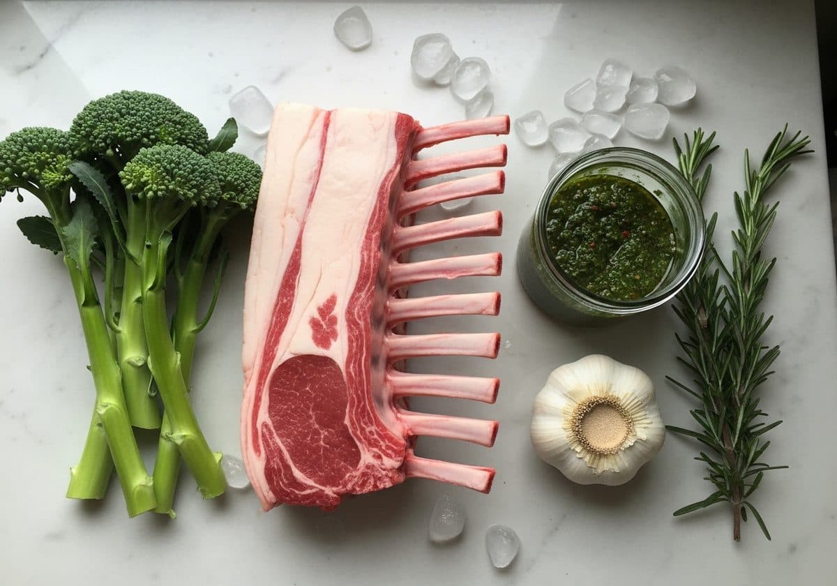 The raw ingredients for The Highland as they arrive in the box