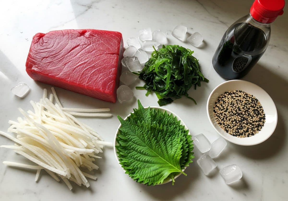 The raw ingredients for The Pacific as they arrive in the box