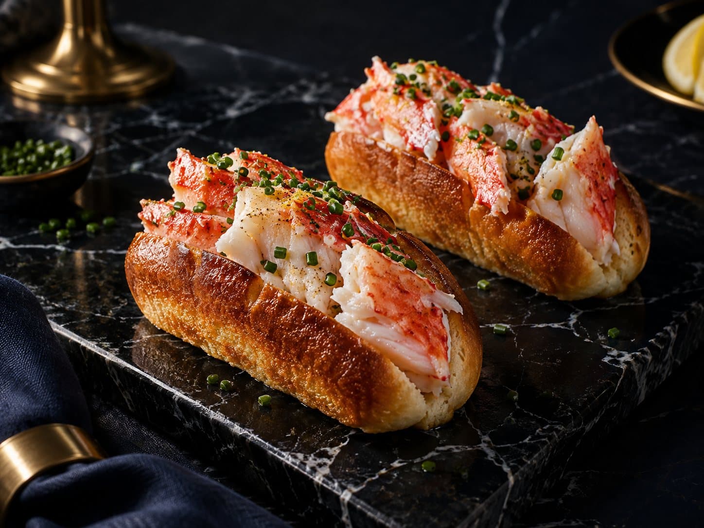 King crab brioche (illustrative image)