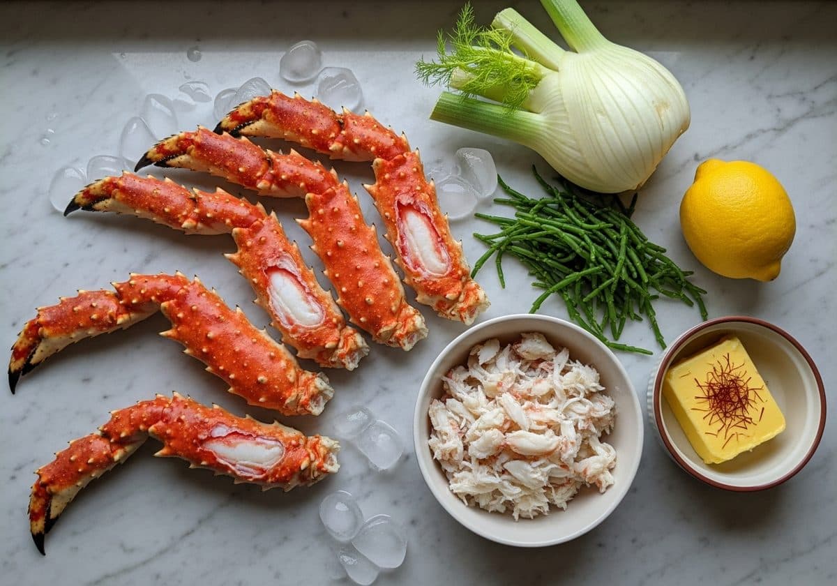 The raw ingredients for The Varanger as they arrive in the box